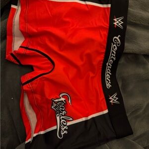 WWE Contenders Red and Black Athletic Shorts